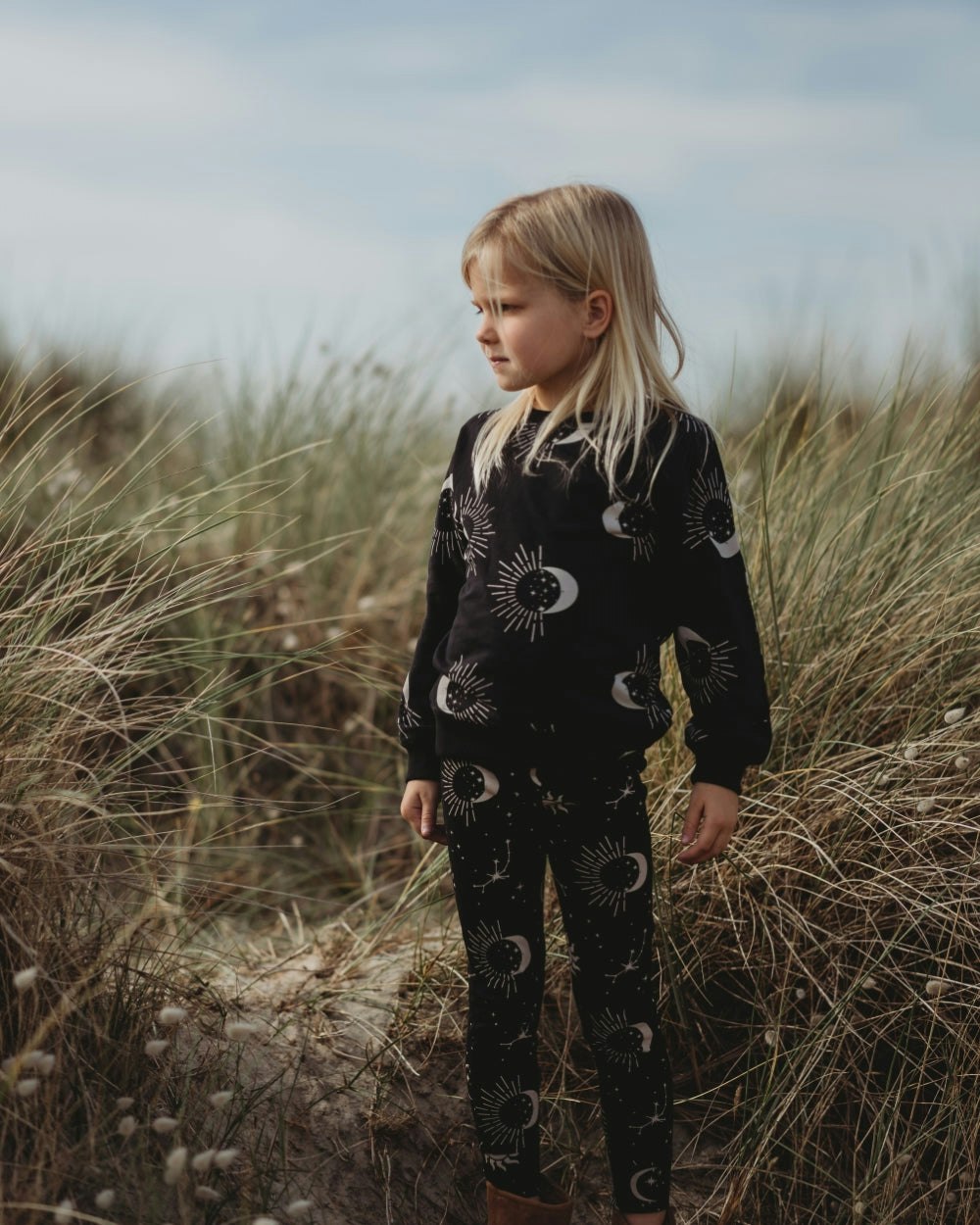 Turtledove London Black Astrology Print Sweatshirt - 3-4 Years