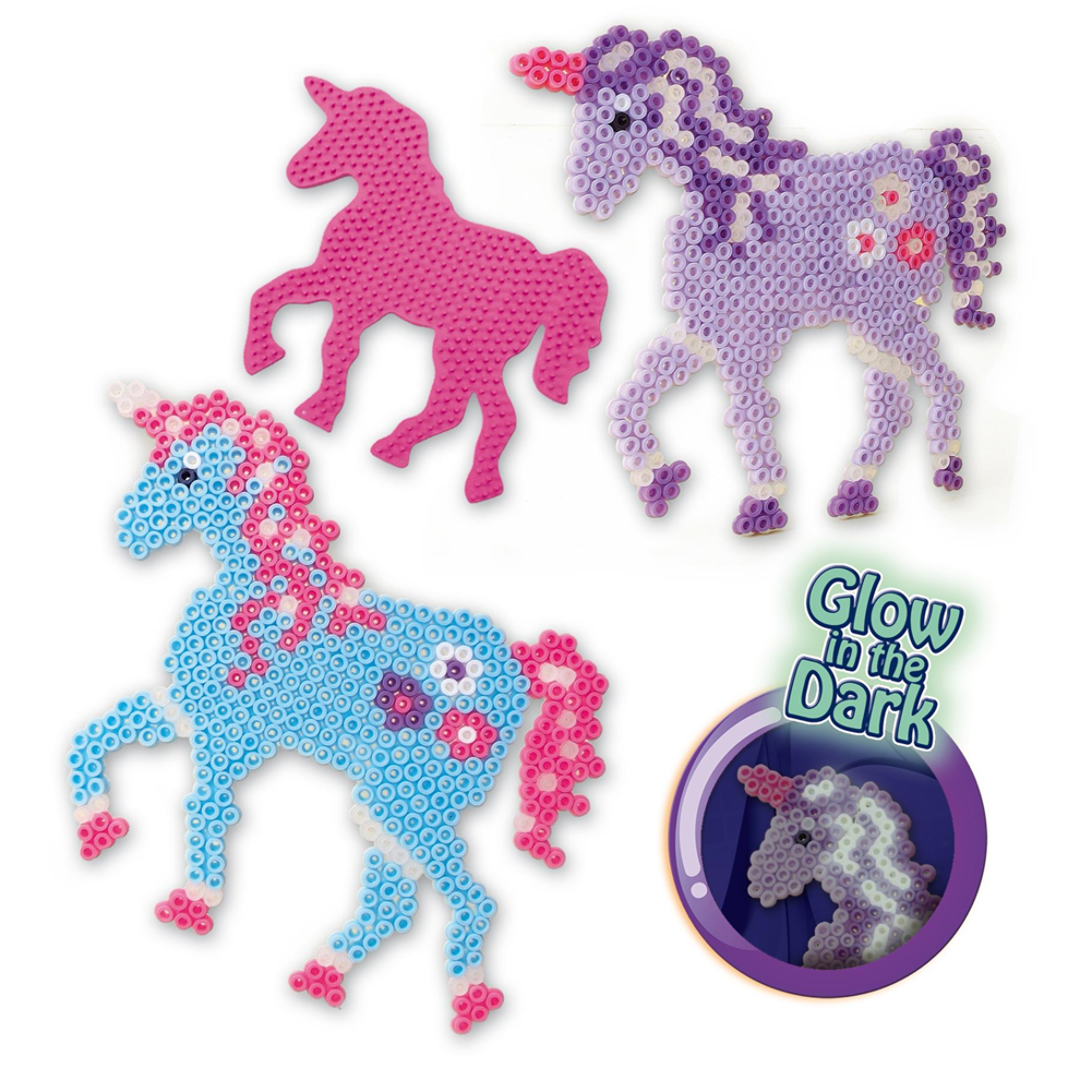 Ses Creative Dark Iron On Beads - Fantasy Horses