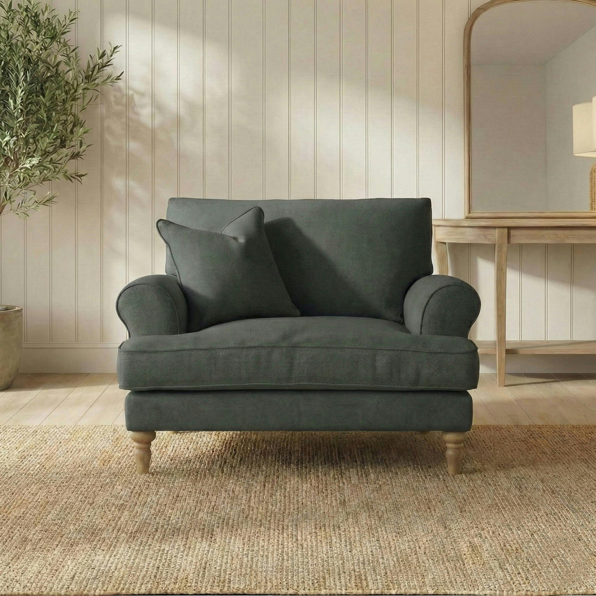 The Great Sofa Company Marylebone Snuggle Chair - Slate
