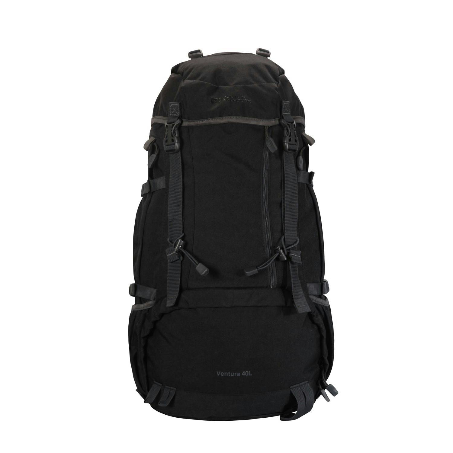 Mountain Warehouse Black Ventura 40L Backpack - One Size