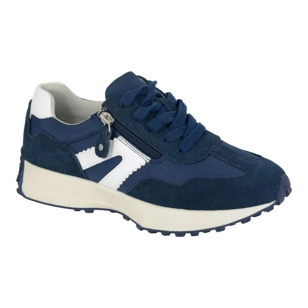 Cipriata Women's / Ferrara Action Leather Trainers - Navy - 6 Uk - Navy - 100% Mixed