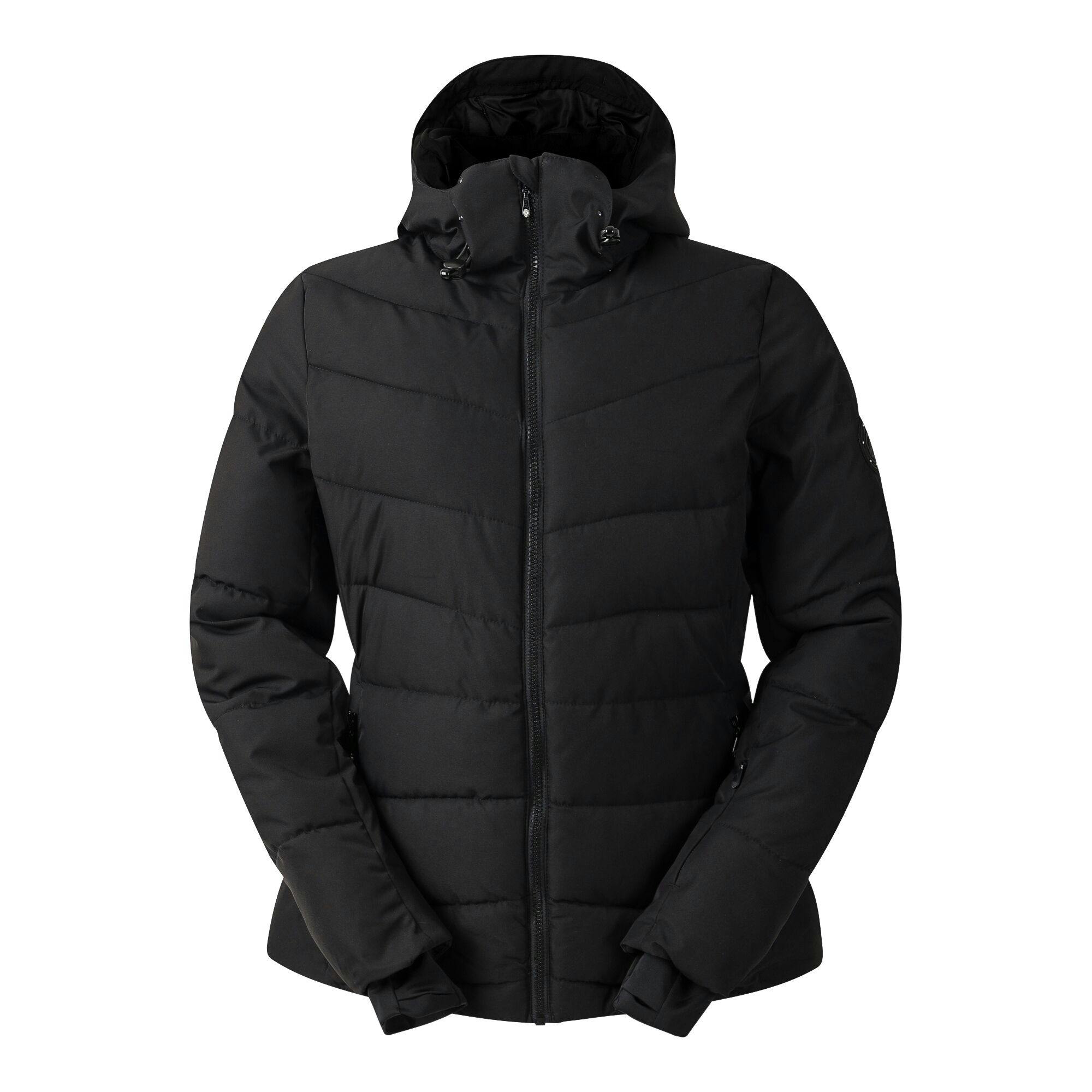 Dare 2B Women's Black Glacier Ski Jacket - 18 Uk - 100% Recycled Polyester