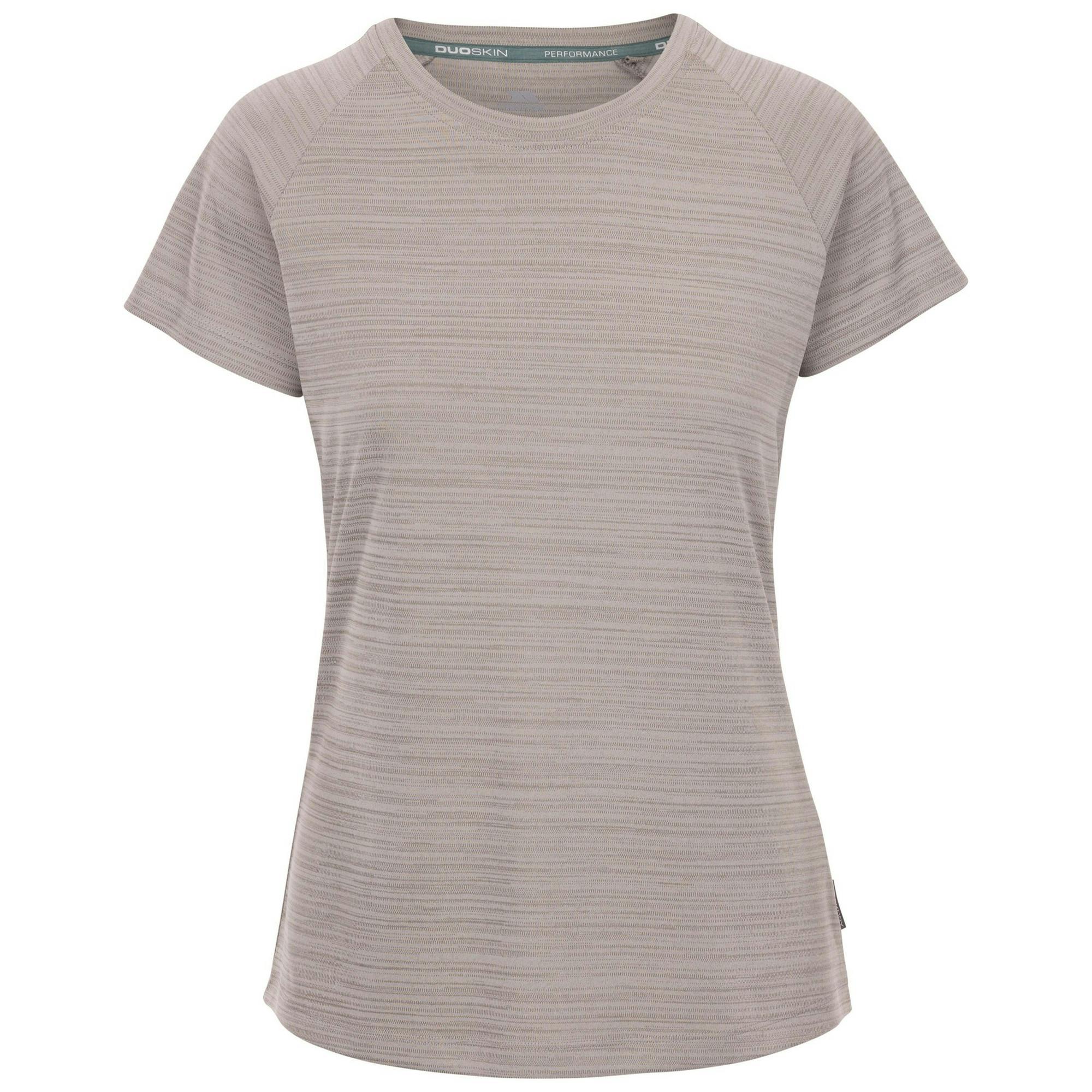 Trespass (Xxl, Platinum/Amber Glow Marl) Womens/Ladies Vickland Tp75 Active T-Shirt - Image 2