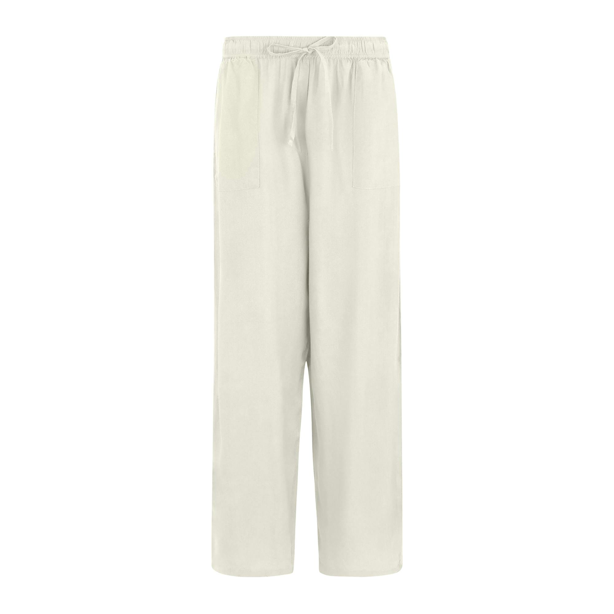Regatta Women's Light Elbrie Plain Trousers - Vanilla - 16 Uk R - Vanilla - 100% Viscose