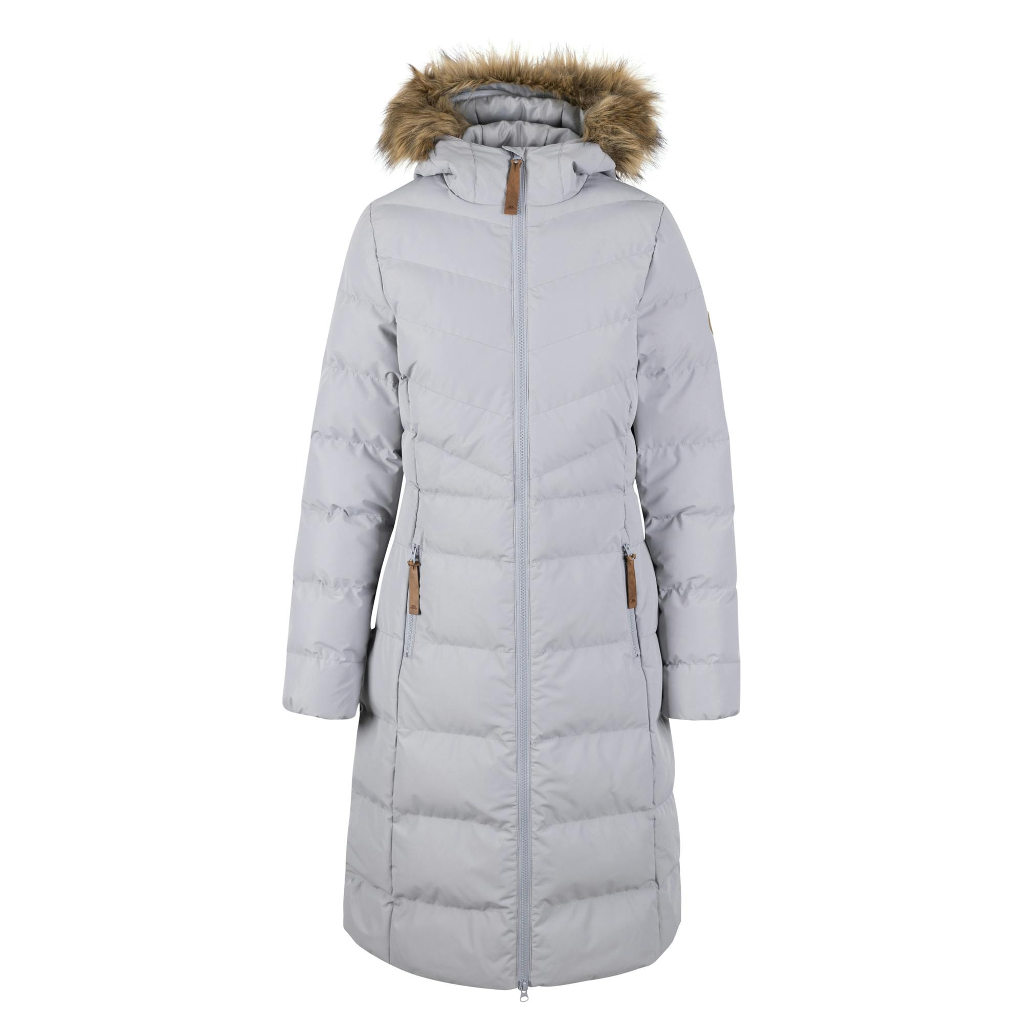 Trespass Women's Audrey Padded Jacket - Platinum - Platinum - M - 100% Polyester