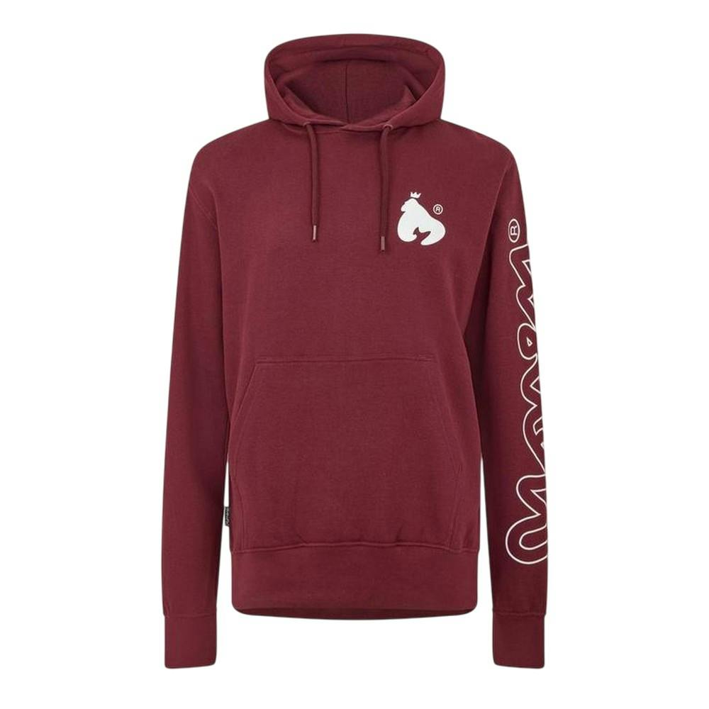 Money Men's Red Logo Polycotton Hooded Hoodie - M - 100% Mixed