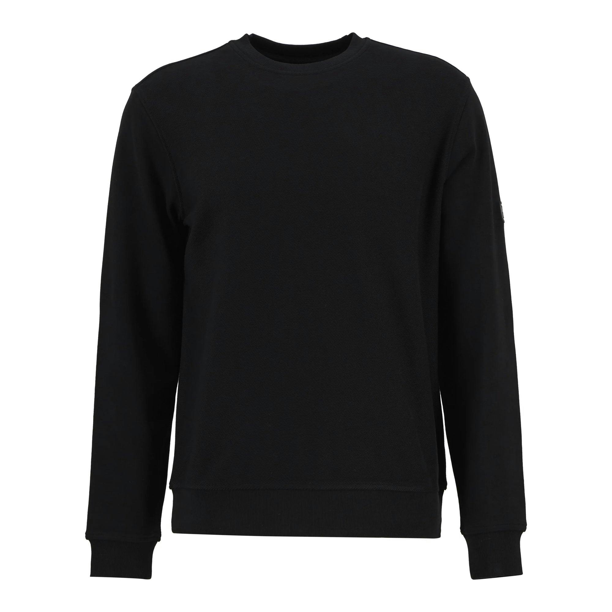 Barbour Black International Kaspain Crew Sweatshirt - L