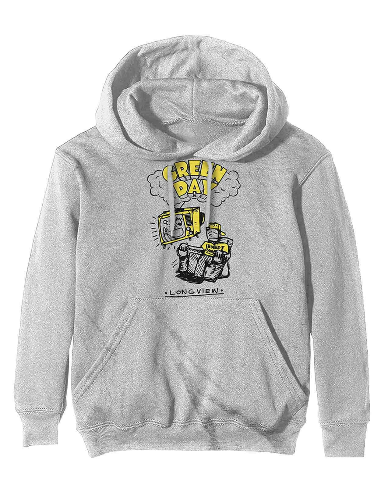 Paradiso Clothing Unisex Green Day Longview Doodle Hoodie - Xl