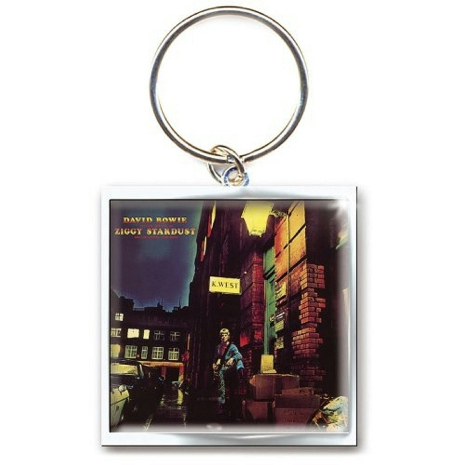 Paradiso Clothing David Bowie Keyring Ziggy Stardust Keychain