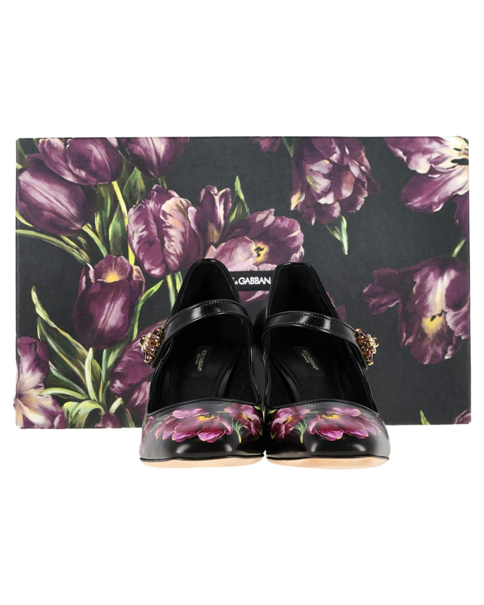 Dolce & Gabbana Light Floral Pumps Mid Heel - Multicolor | Multicolor