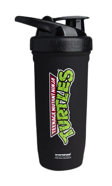 Smartshake Black Reforce Stainless Steel - Tmnt, Classic Logo - 900 Ml.