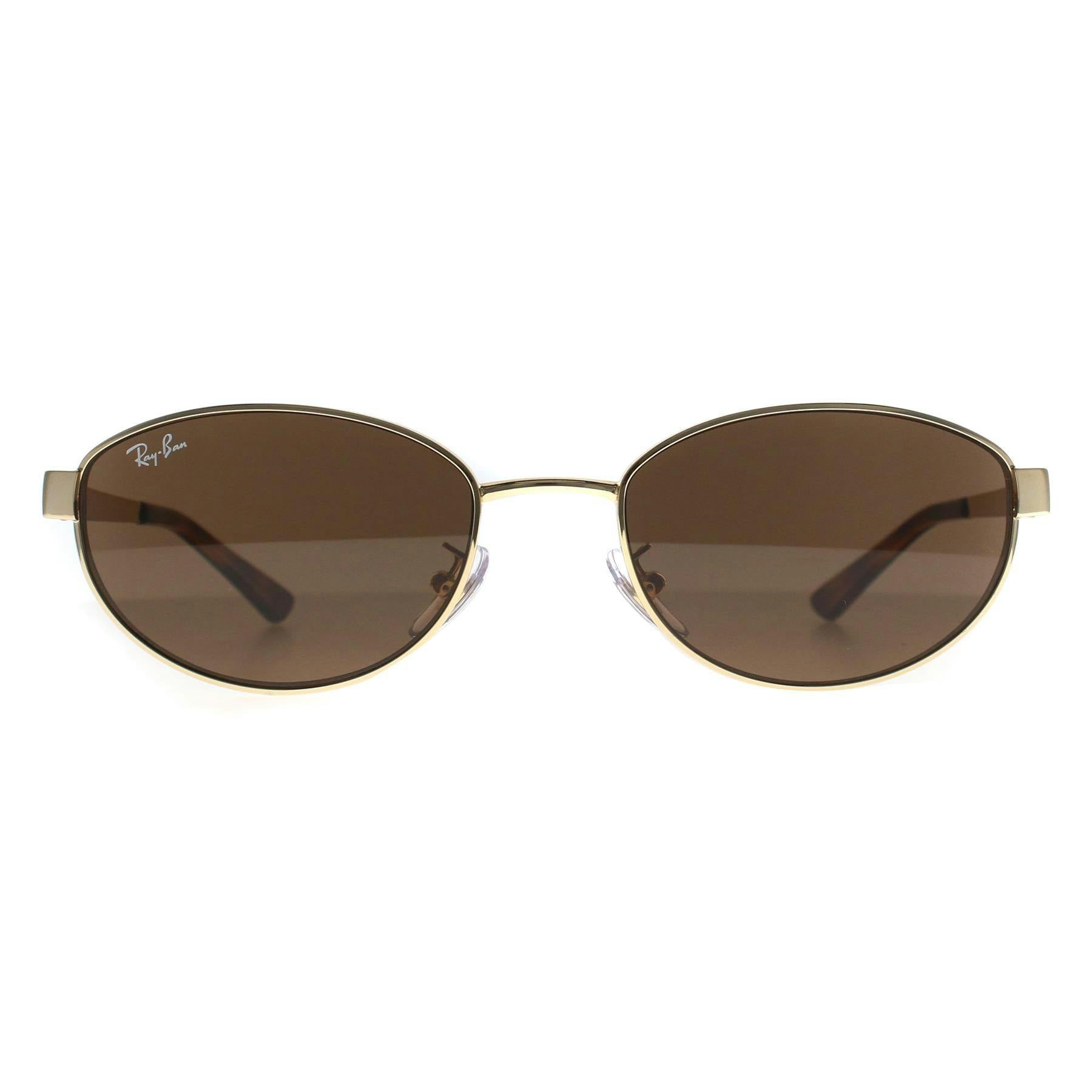 Ray-Ban Men's Brown Ray-Ban 0Rb3774d Oval Sunglasses - Image 13