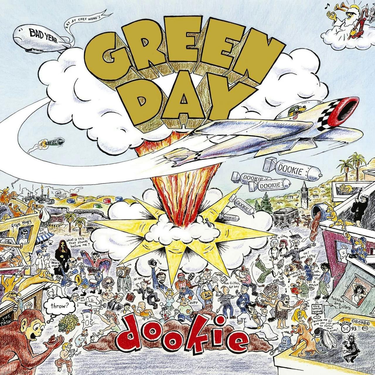 Eyesore Merch Green Day 'Dookie' Cd Jewel Case