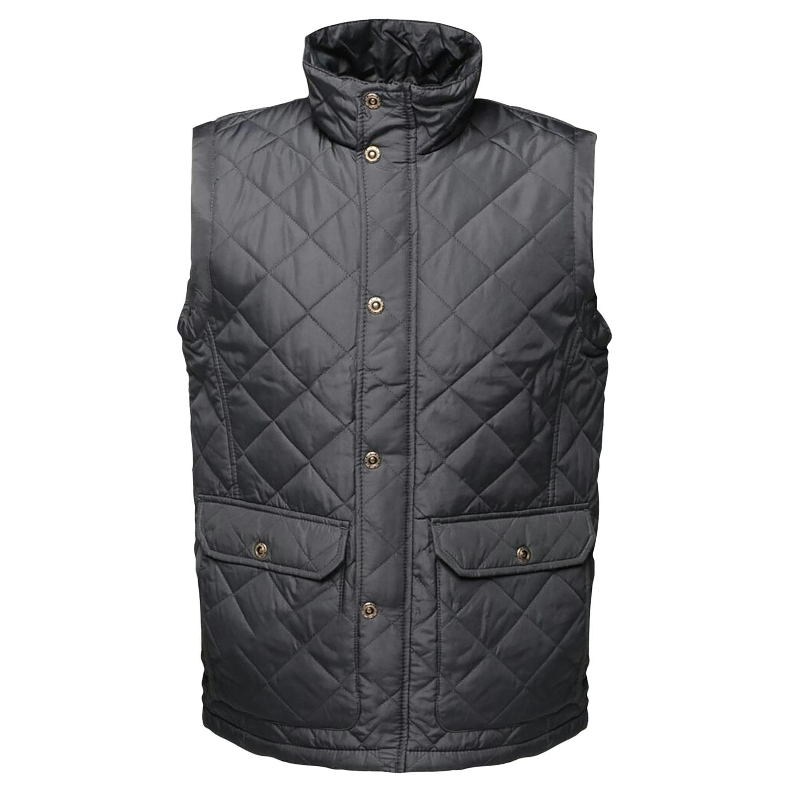 Regatta Men's Professional Quilted Body Warmer - Navy - S - Navy - 100% Polyester