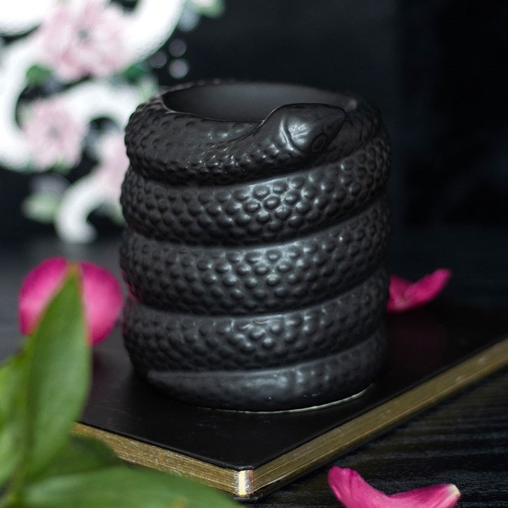 Serano Black Snake Oil Burner And Wax Warmer