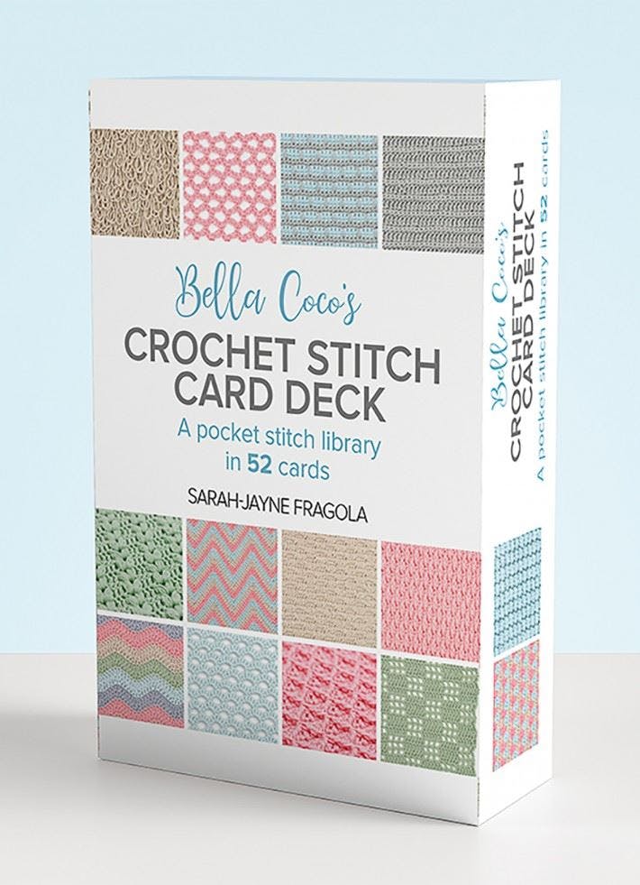 Bella Cocos Crochet Stitch Card Deck : A Pocket Stitch Library In 52 Cards Sarah-Jayne Fragola - Image 10