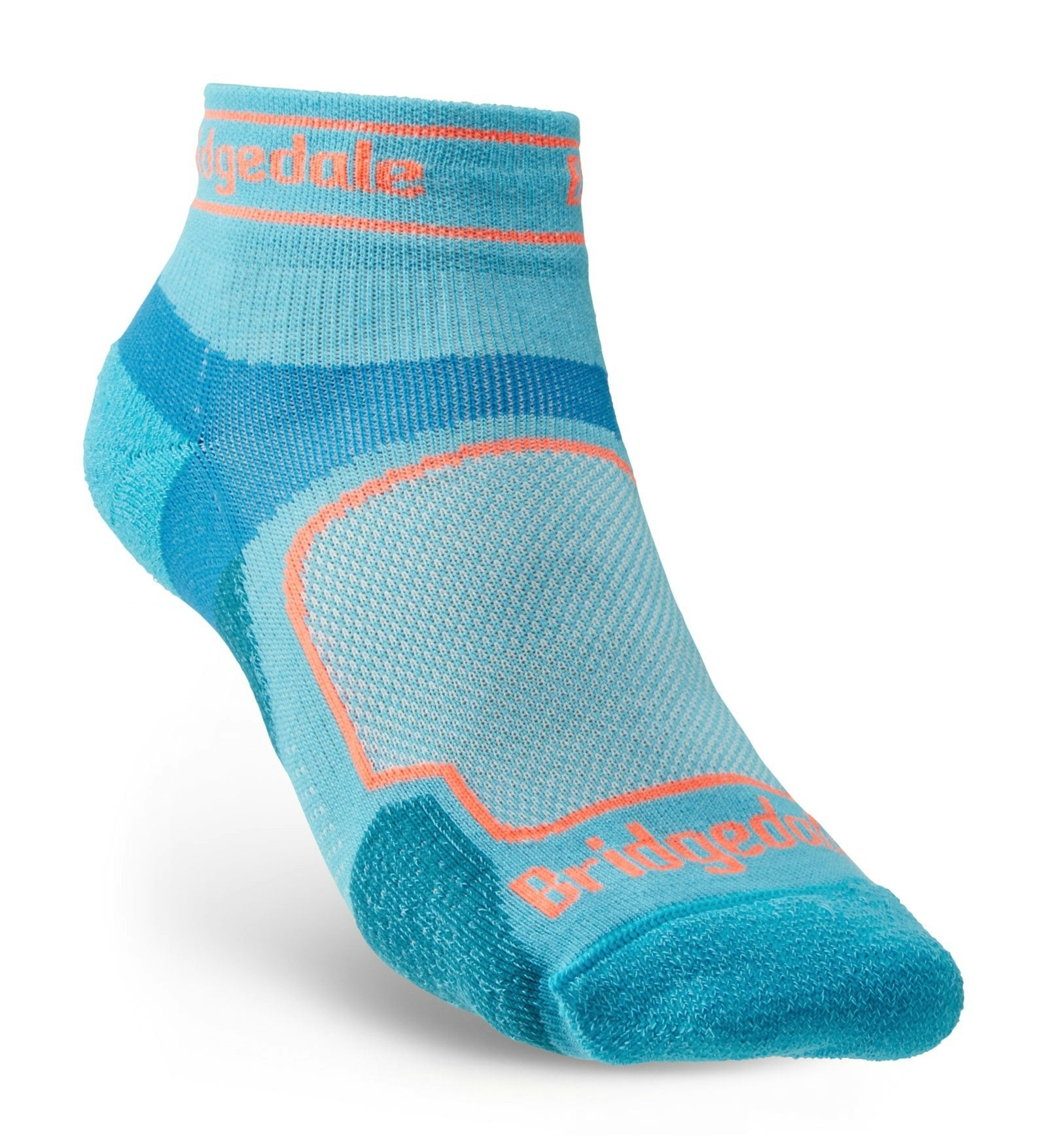 Bridgedale Women's Trail Run Ultralight T2 Coolmax Sport Low Socks (pack of 1) - Image 2