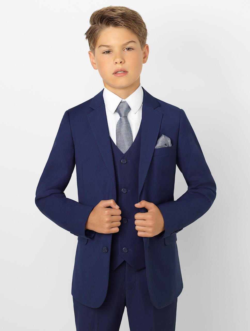 Roco Boys Blue/White Navy Suit - Monaco - 05 Years
