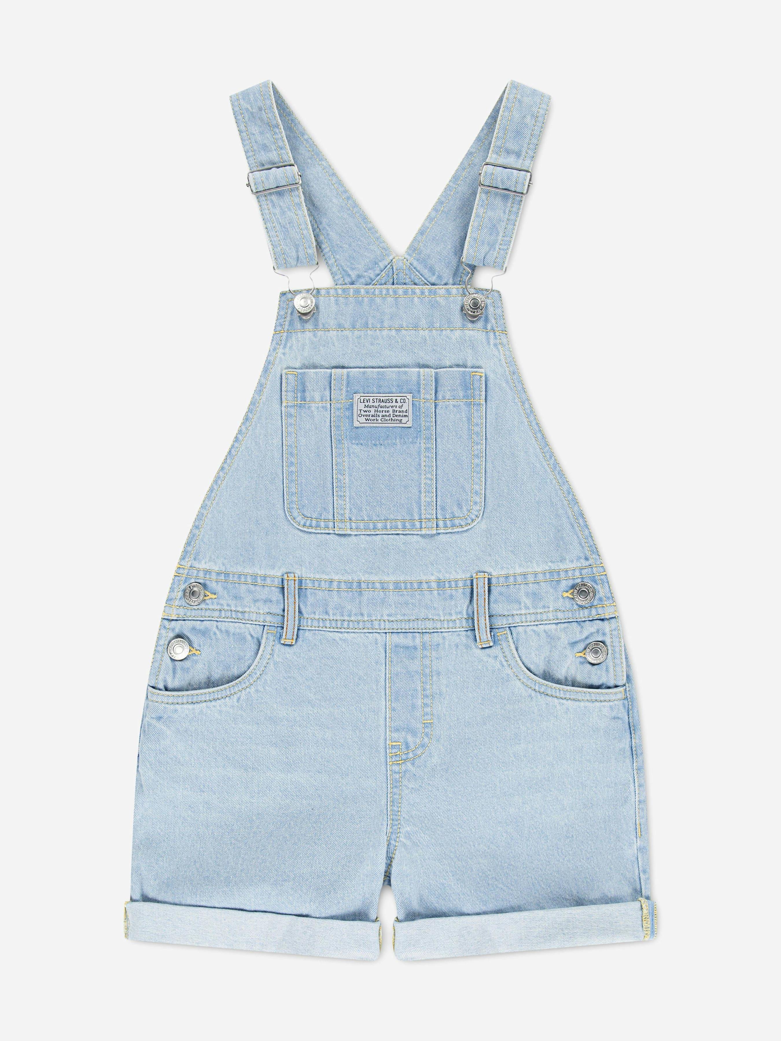 Levi's Kids Wear Girls Blue Levi's Classic Shortall In - 12 Yrs