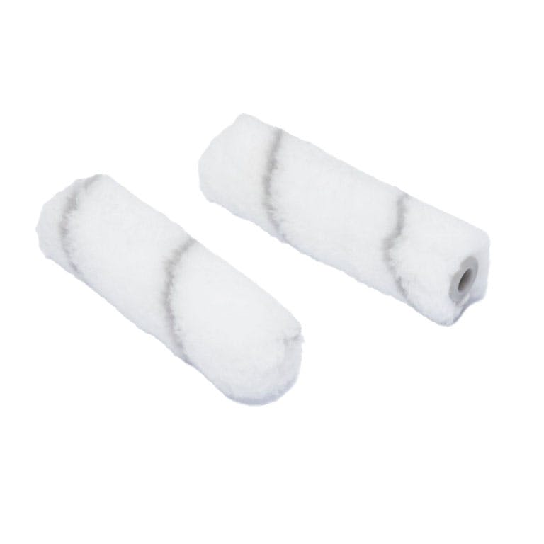 Rackhams White Seriously Good Medium Pile Paint Roller Sleeve (Pack Of 2)