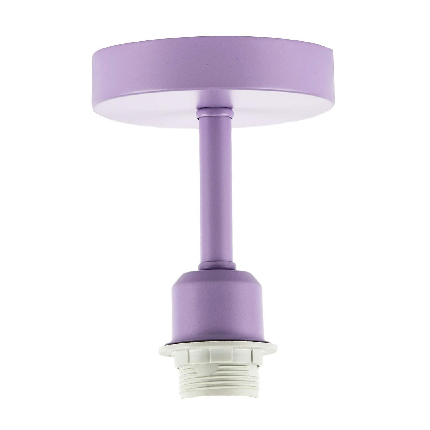 Happy Homewares Lavender/Lilac/Light Traditional Ceiling Fitting To Hold Lamp Shades