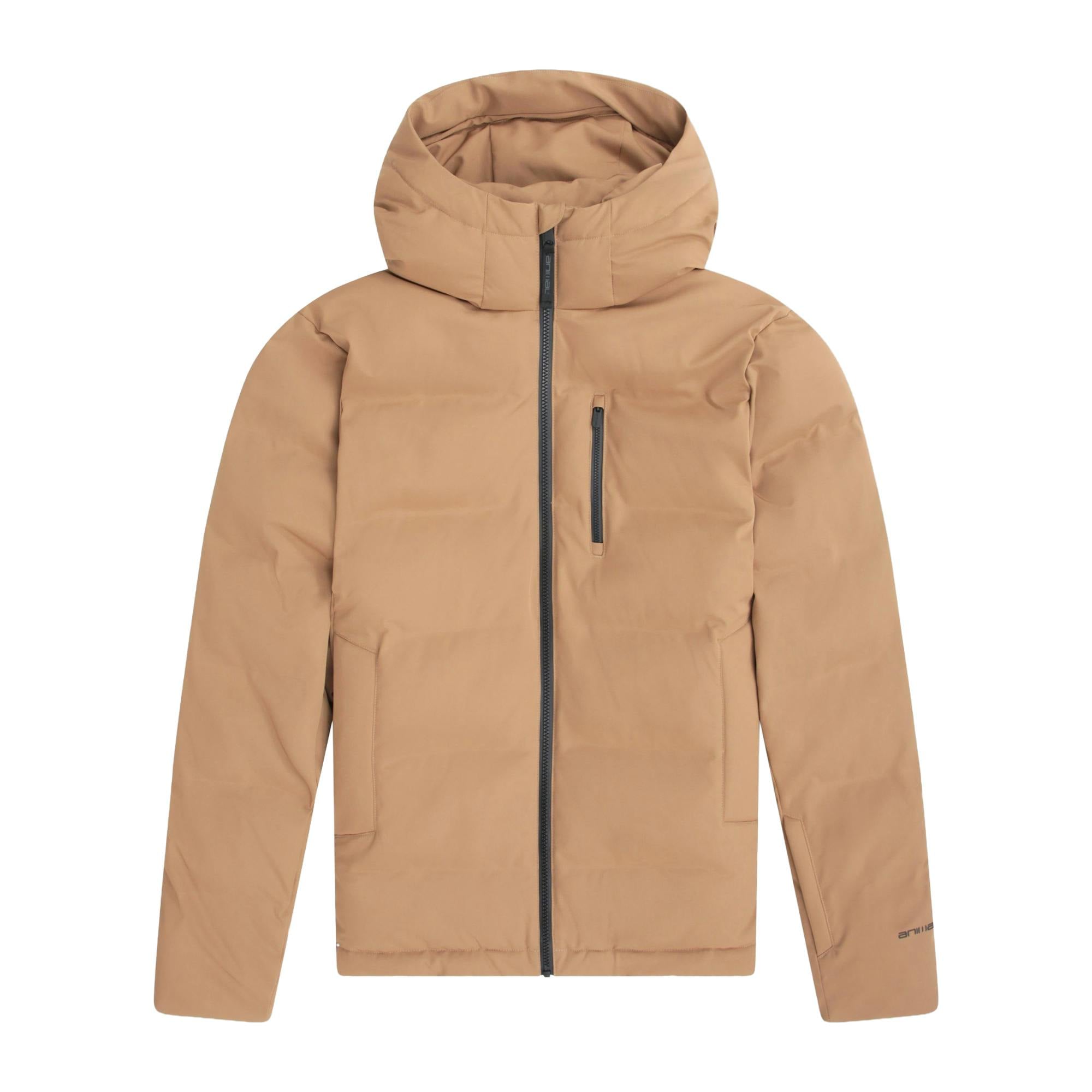 Animal Men's Brown Polar Ski Jacket - L - 90% Polyester/10% Elastane
