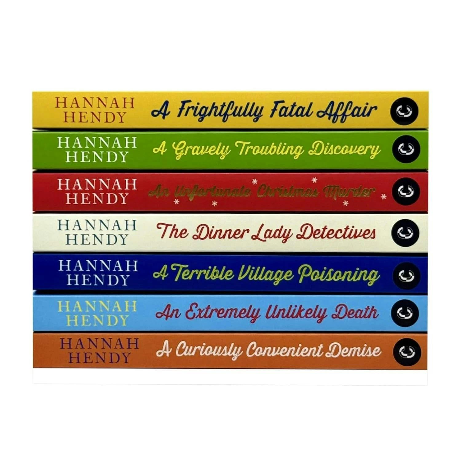 Various Publishers Dinner Lady Detectives 7 Book Set By Hannah Hendy – Cozy Mystery Collection