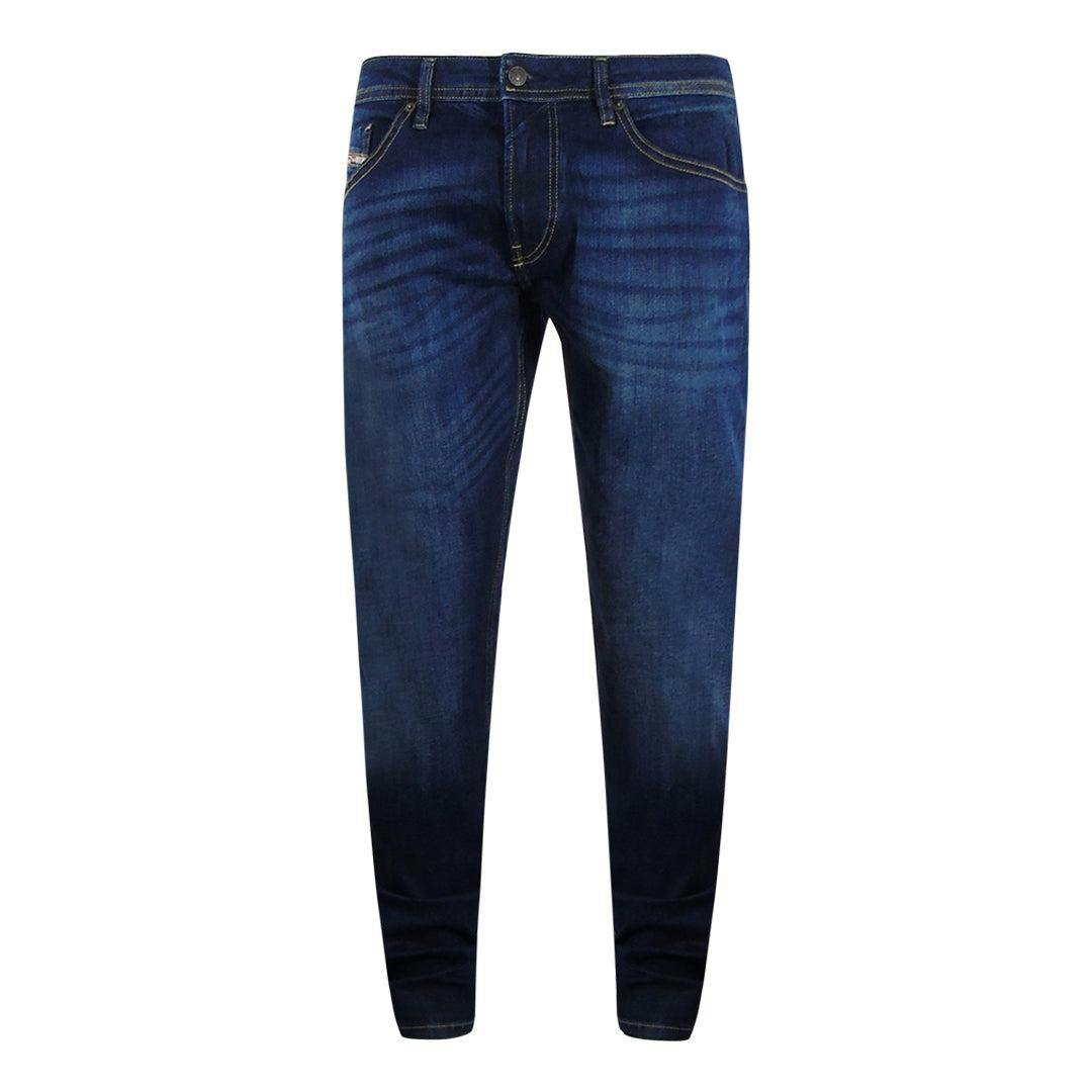 Diesel Men's Blue Buster-X Jeans - 28R - 98% Cotton/2% Elastane