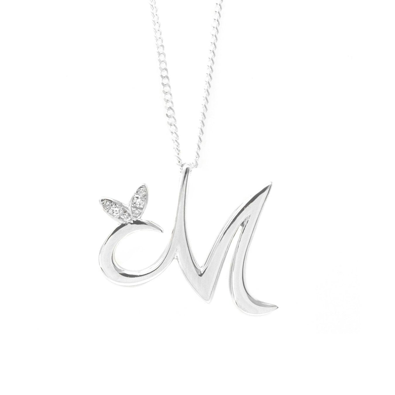 Say It With Winged Initial Necklace - Image 3