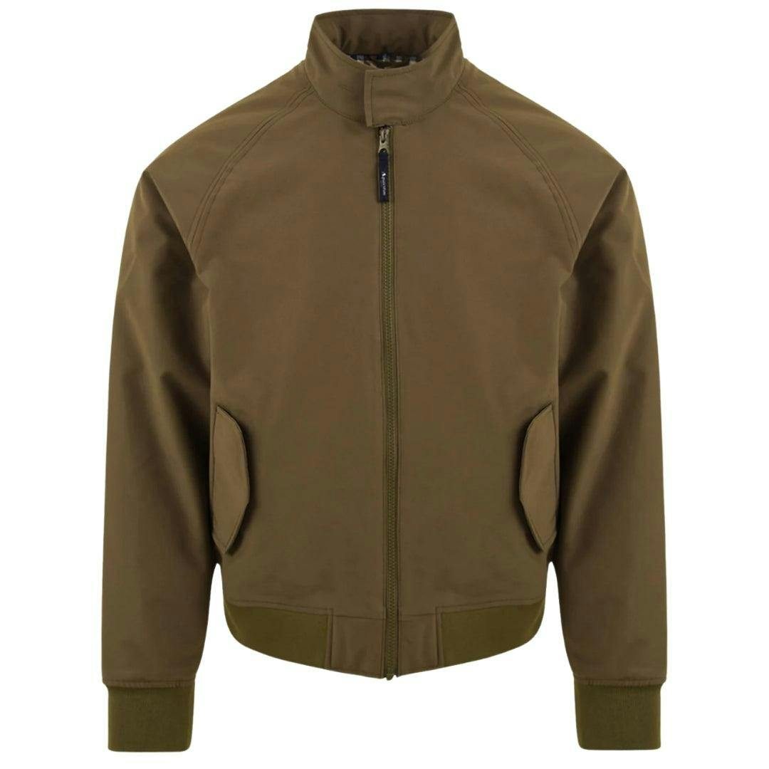 Aquascutum Men's Green Active Jacket - Army - M - Army - 100% Polyester