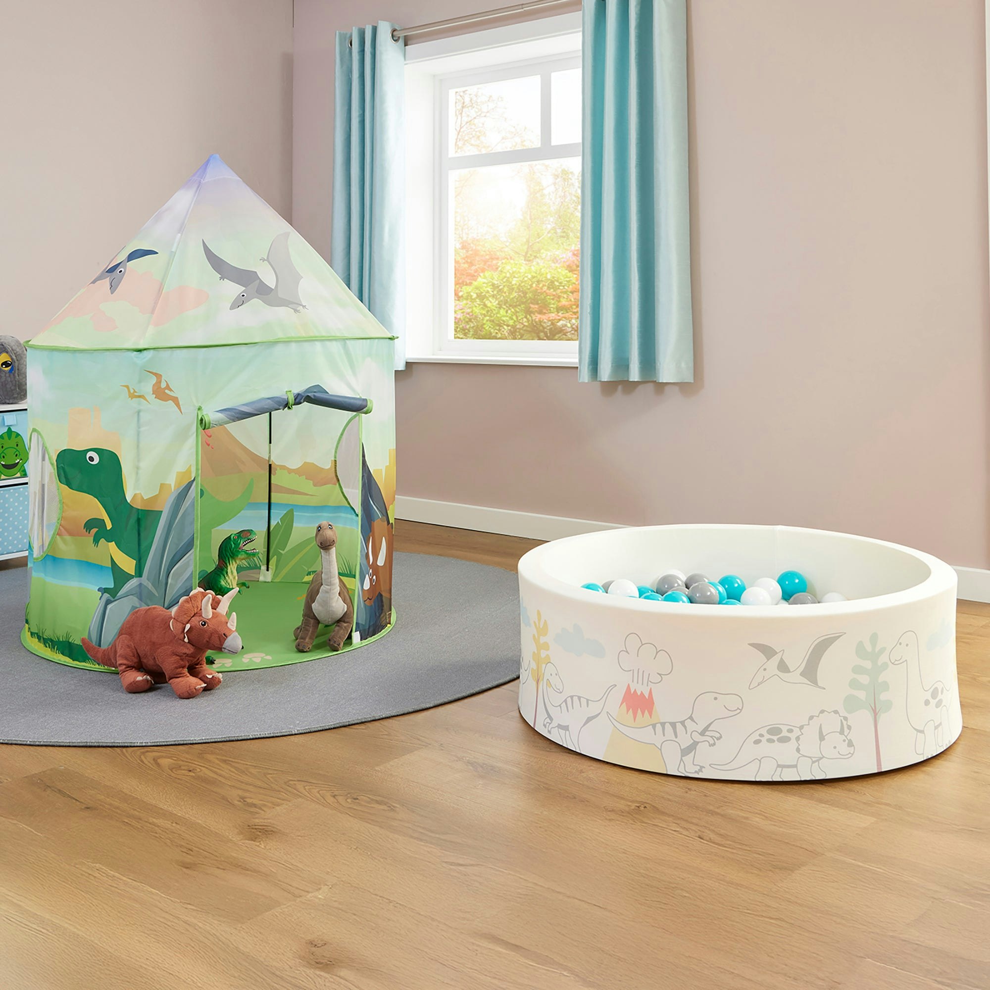 Liberty House Toys Light Dinosaur Playroom Bundle - Multicoloured