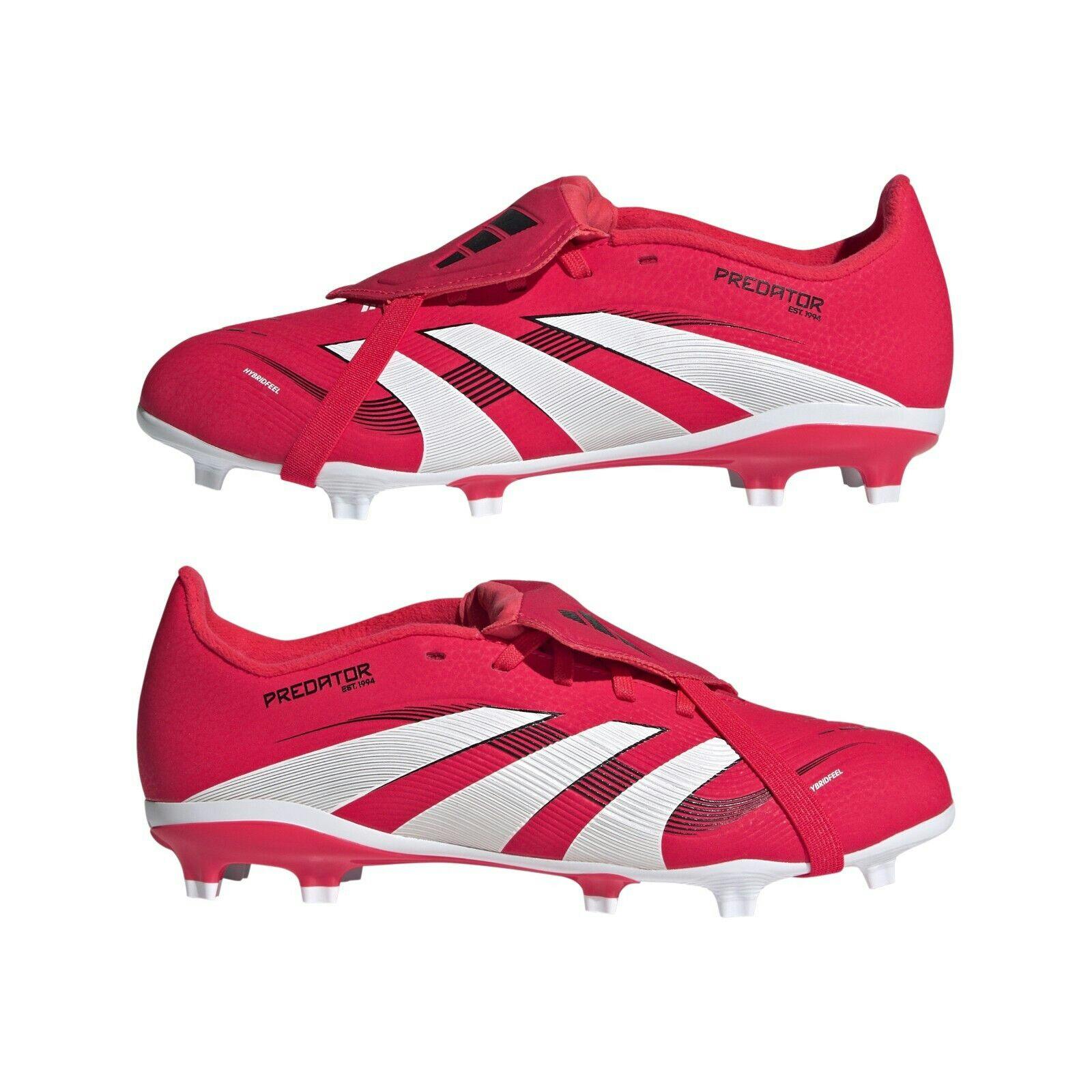 Adidas Boys / Girls Junior Football Boots Predator League Fg / Mg Id3830 - Uk Kids 10 Eu 28