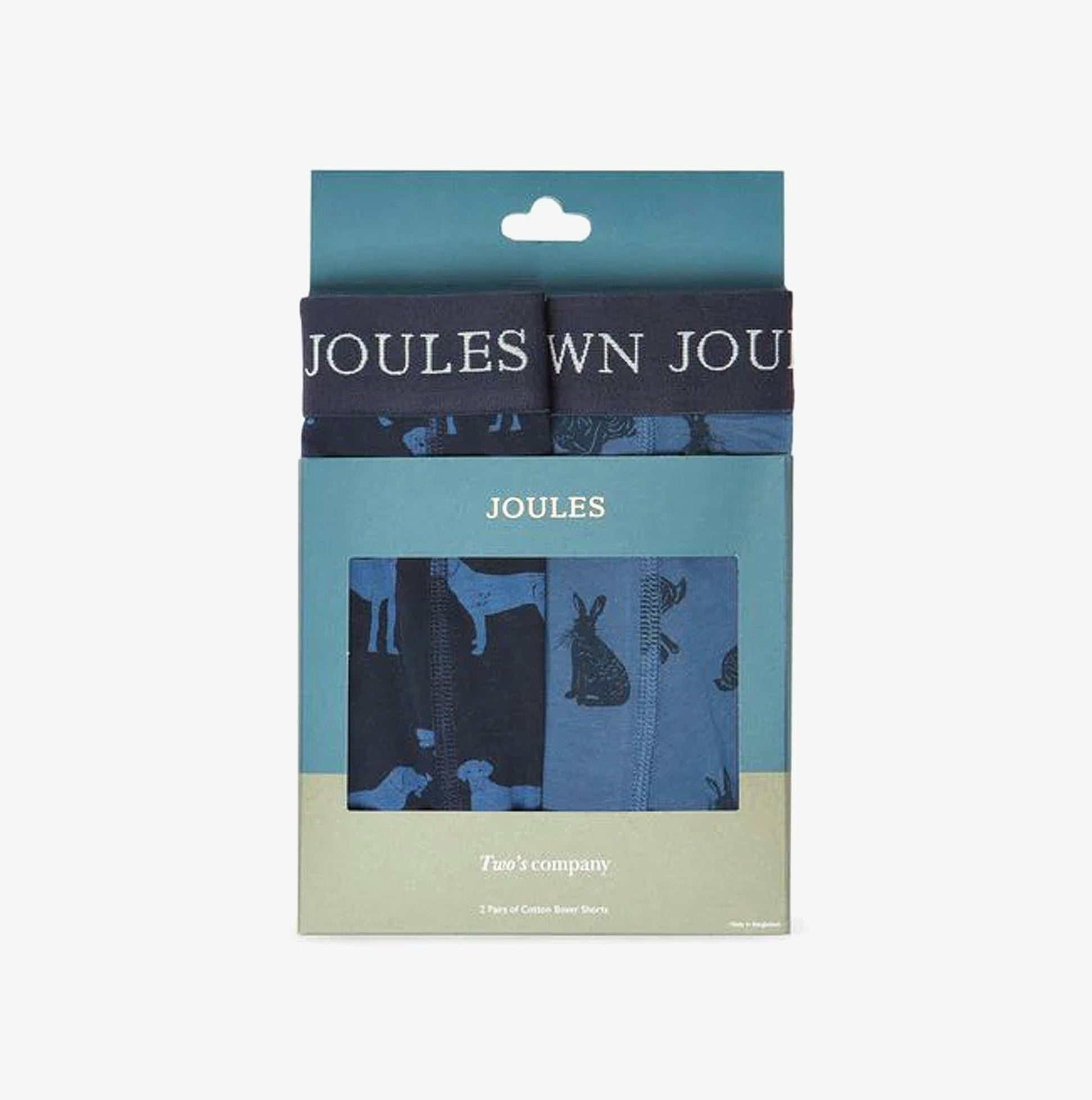 Joules Men's Crown Jersey Boxers Hare Of The Dog - X-Large