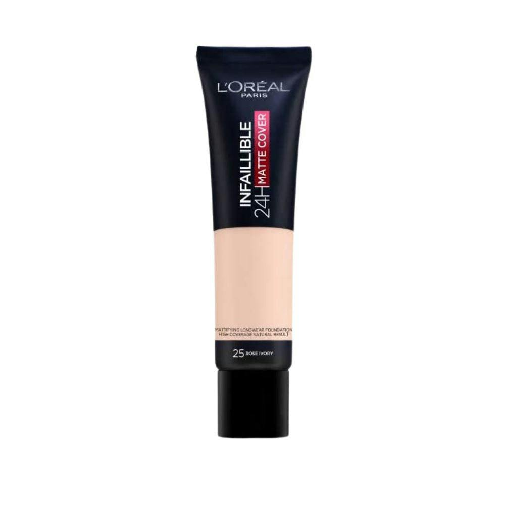 L'Oreal Infaillible 32HR Matte Cover Foundation - 25 Cool Undertone - Image 5