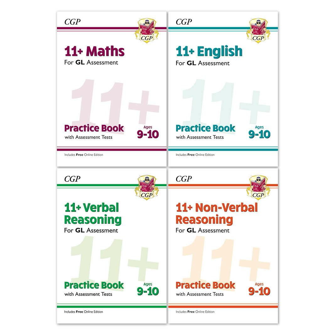 Coordination Group Publications Ltd (Cgp) Cgp 11+ Practice Book And Assessment Tests Bundle (For Gl Assessment) 4 Books Set - Ages 9-10 - Paperback (Includes Free Online Edition) - Image 4