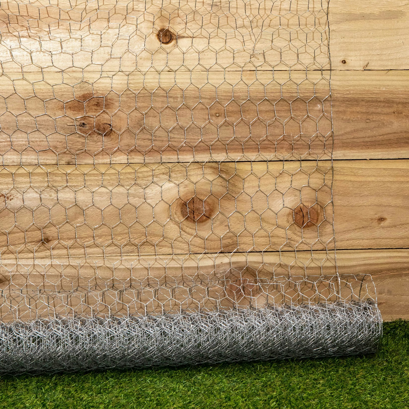 Rackhams 5M X 0.9M X 25Mm Galvanised Chicken Wire Garden Netting / Fencing