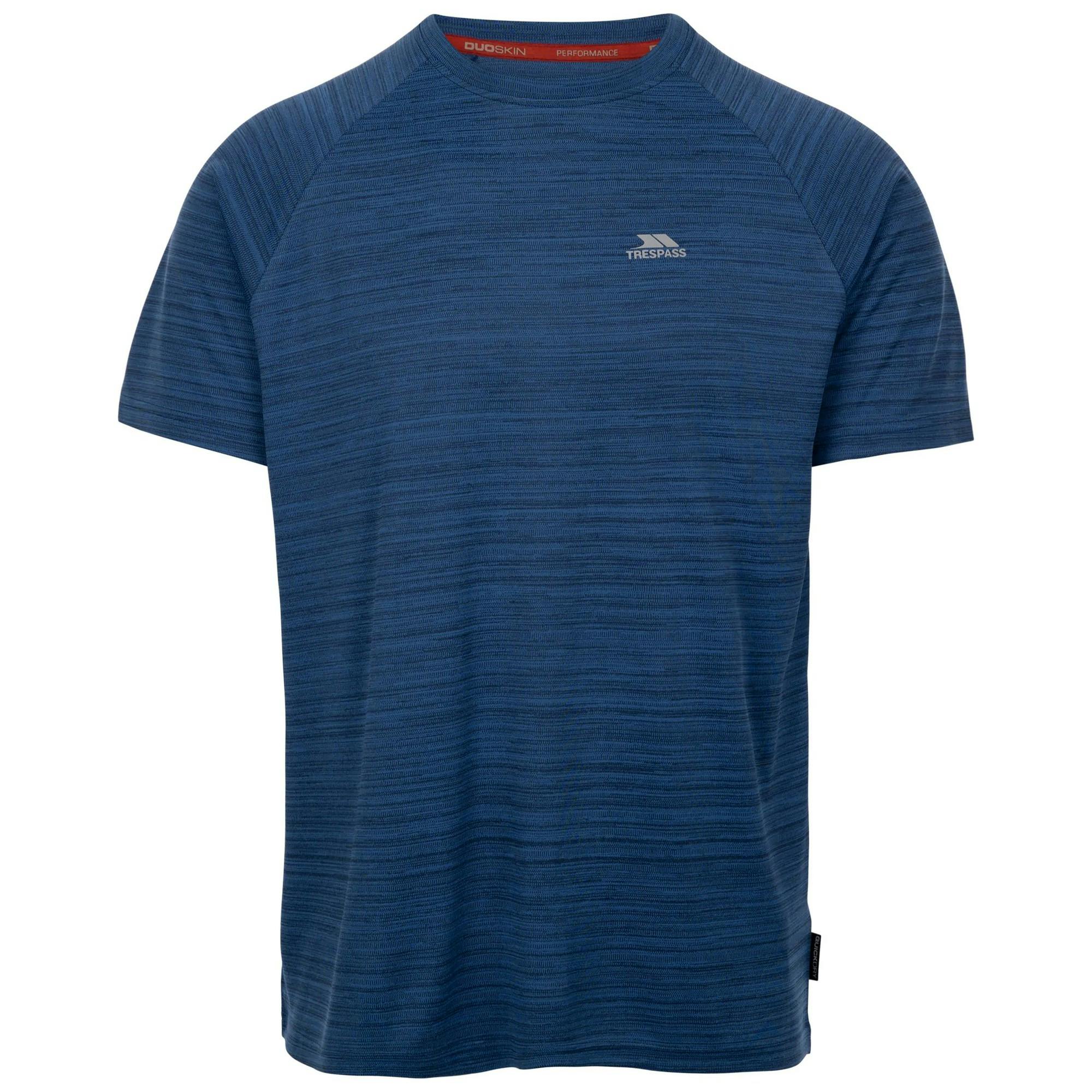 Trespass Men's Leecana Tp75 T-Shirt - Navy - Navy - 3XL