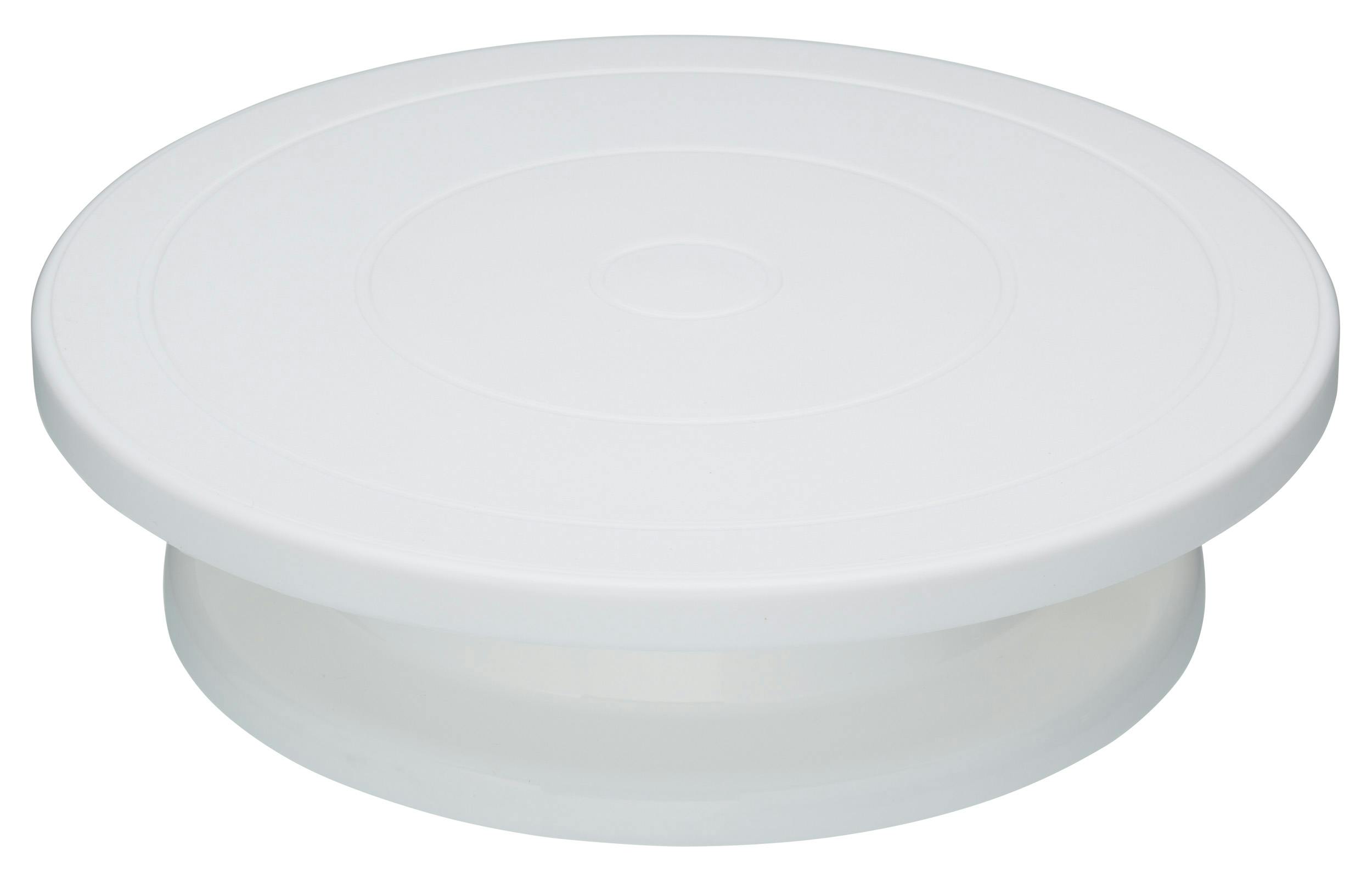 Rackhams Silver Revolving Cake Decorating Turntable - Plastic - Turntable
