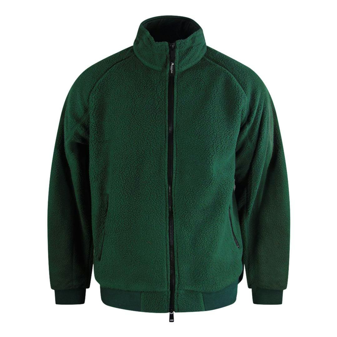 Aquascutum Men's Green Sherpa Active Jacket - Hunter - Xl - Hunter - 100% Polyester