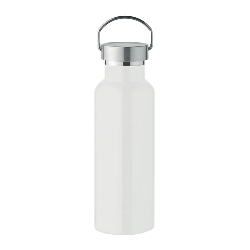 Midocean Florence Double-Walled 500Ml Bottle - White - Image 2