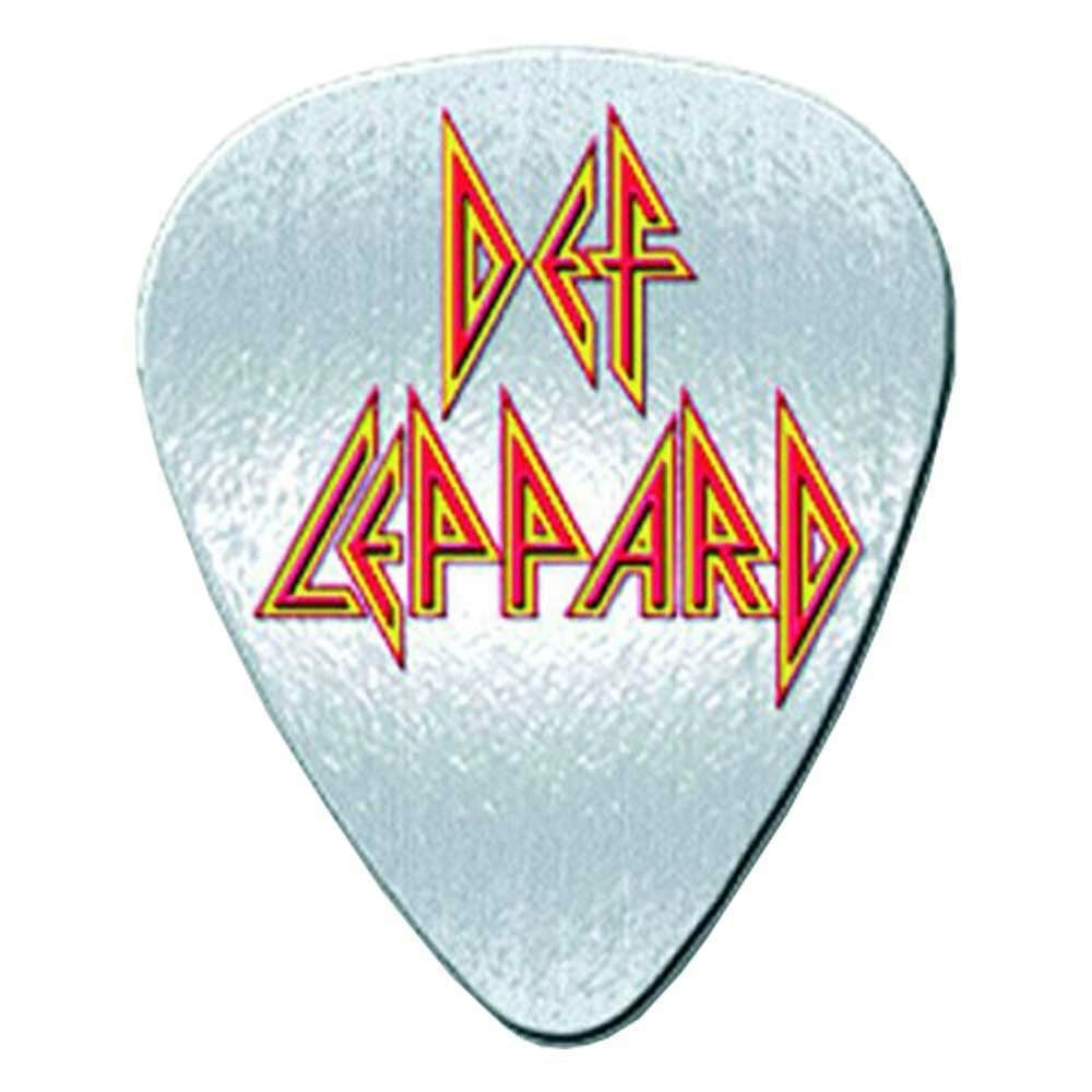 Paradiso Clothing Paradiso Def Leppard Pick Band Logo Pin Badge