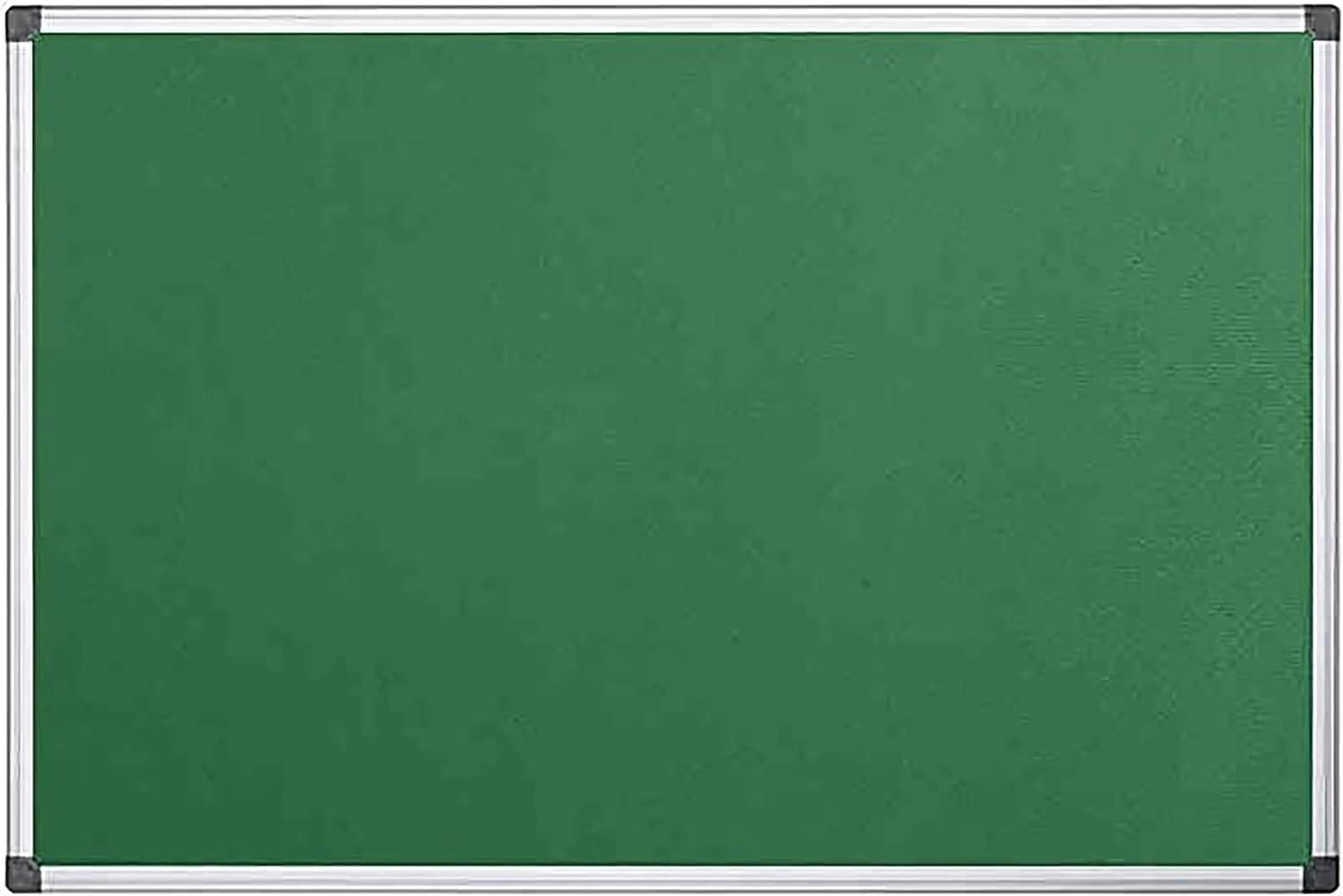 Kav Green 60 Cm X 45Cm Aluminium Frame Felt Notice Pin Board - Notice Board Bulletin Frame For Office, School, Bedroom, Memo, And Home