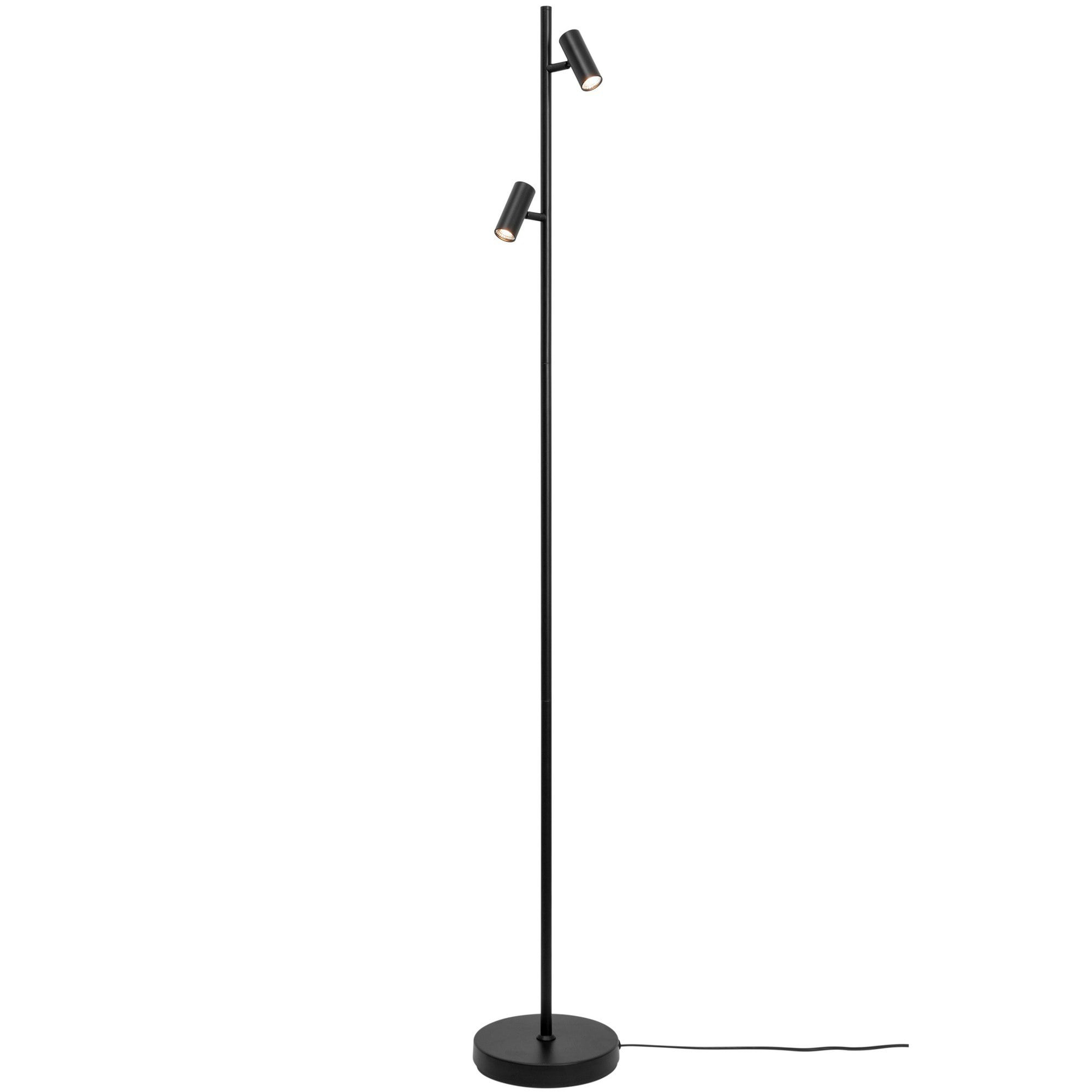 Nordlux Unisex Black Omari Floor Lamp Metal Livingroom Led Switch 2700K - Image 3