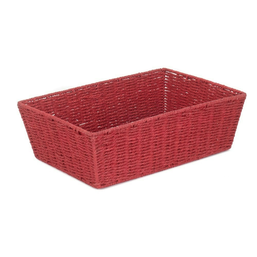 Rackhams Red Paper Rope Display Tray - Large
