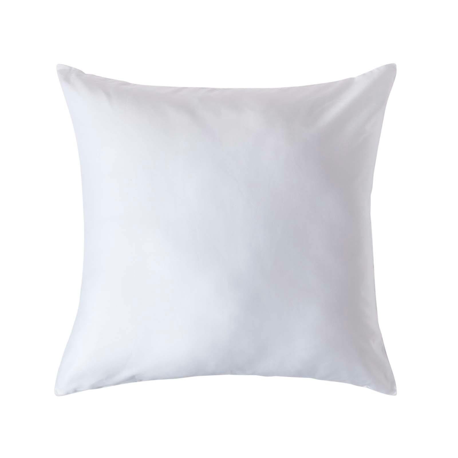 B&Q - White Organic Cotton Continental Pillowcase 400 Tc80 X 80 Cm - Image 3