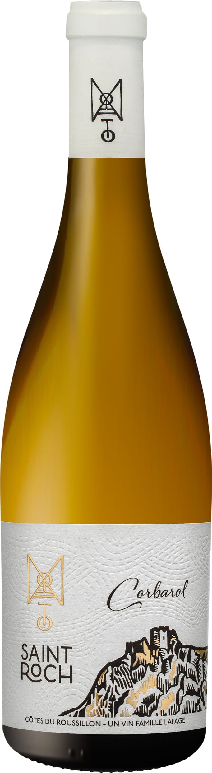 Various Wine White Chateau Saint-Roch Corbarol Cotes Du Roussillon 2024 75Cl - Pack Of 6