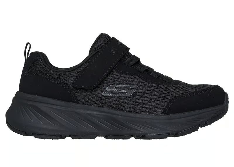 Skechers Boys Black / Girls Edgeridge Trainers School Shoes 404800L - Uk Kids 12 Eu 30
