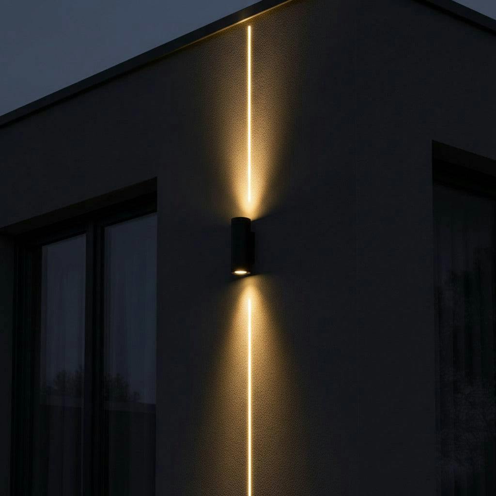 Ultra Beam Lighting Black/Light 6 Watt Led Up & Down Outside