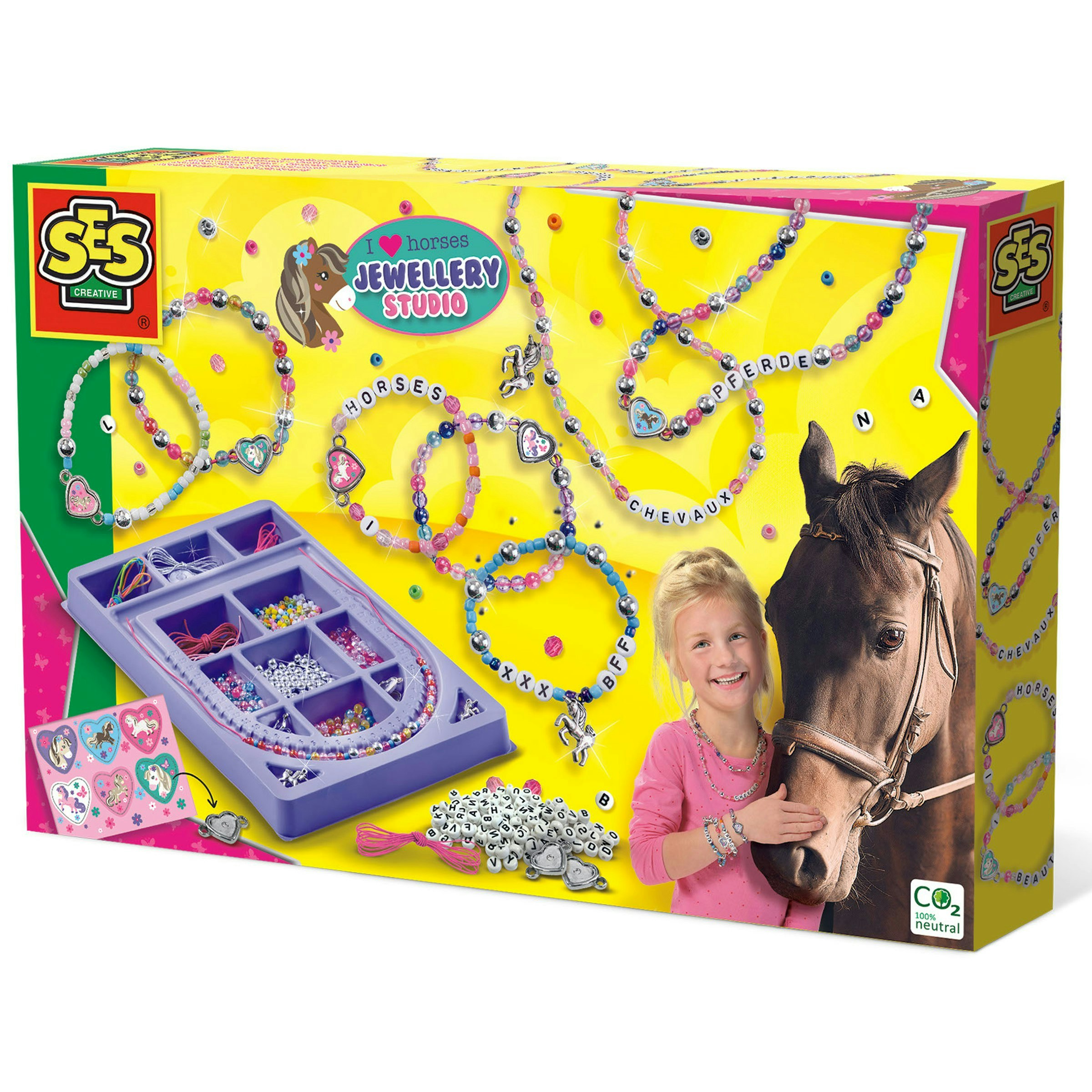 Ses Creative I Love Horses - Jewellery Studio