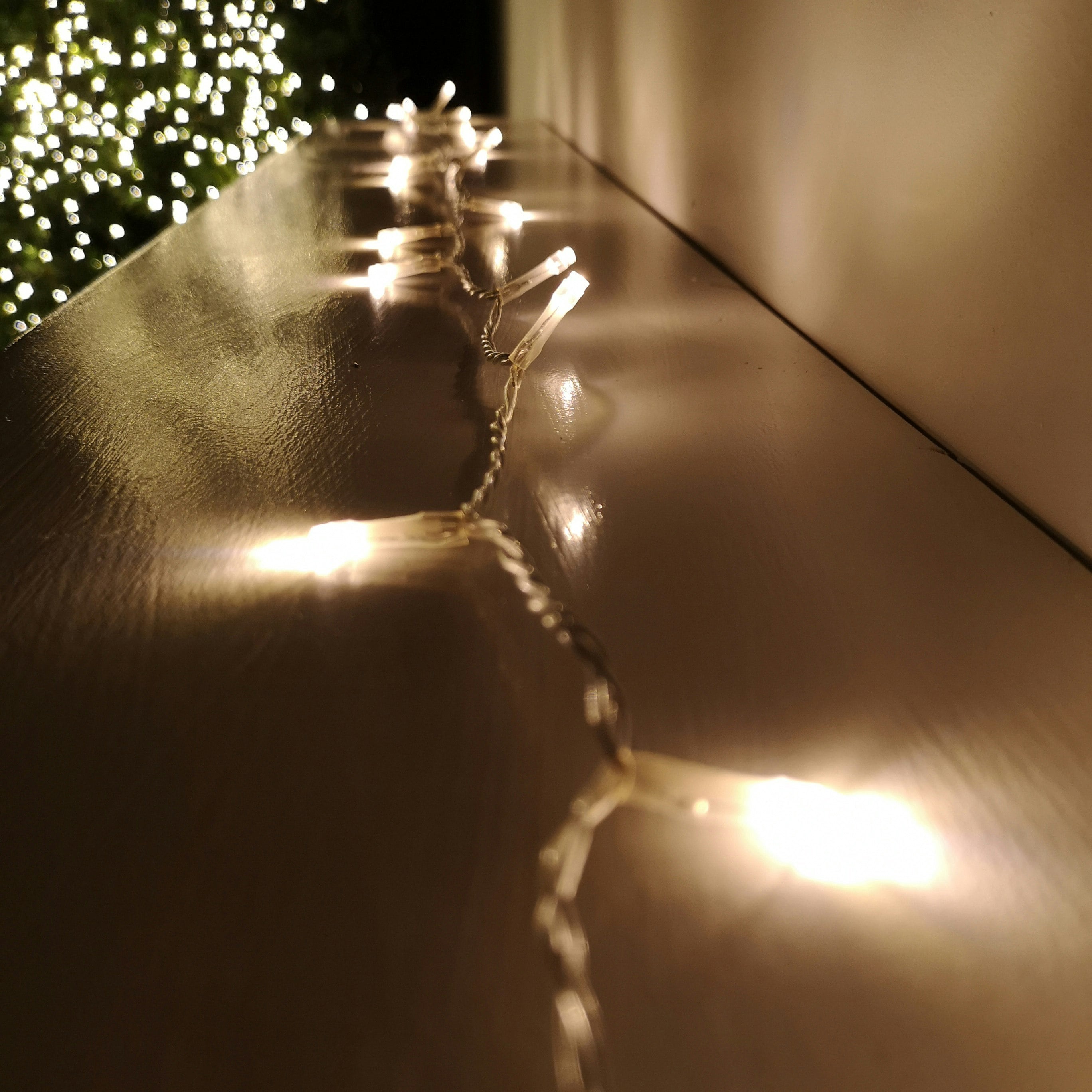 Samuel Alexander 16M Premier Christmas Lights With 200 Warm White Leds And Clear Wire - Warm White - Image 2